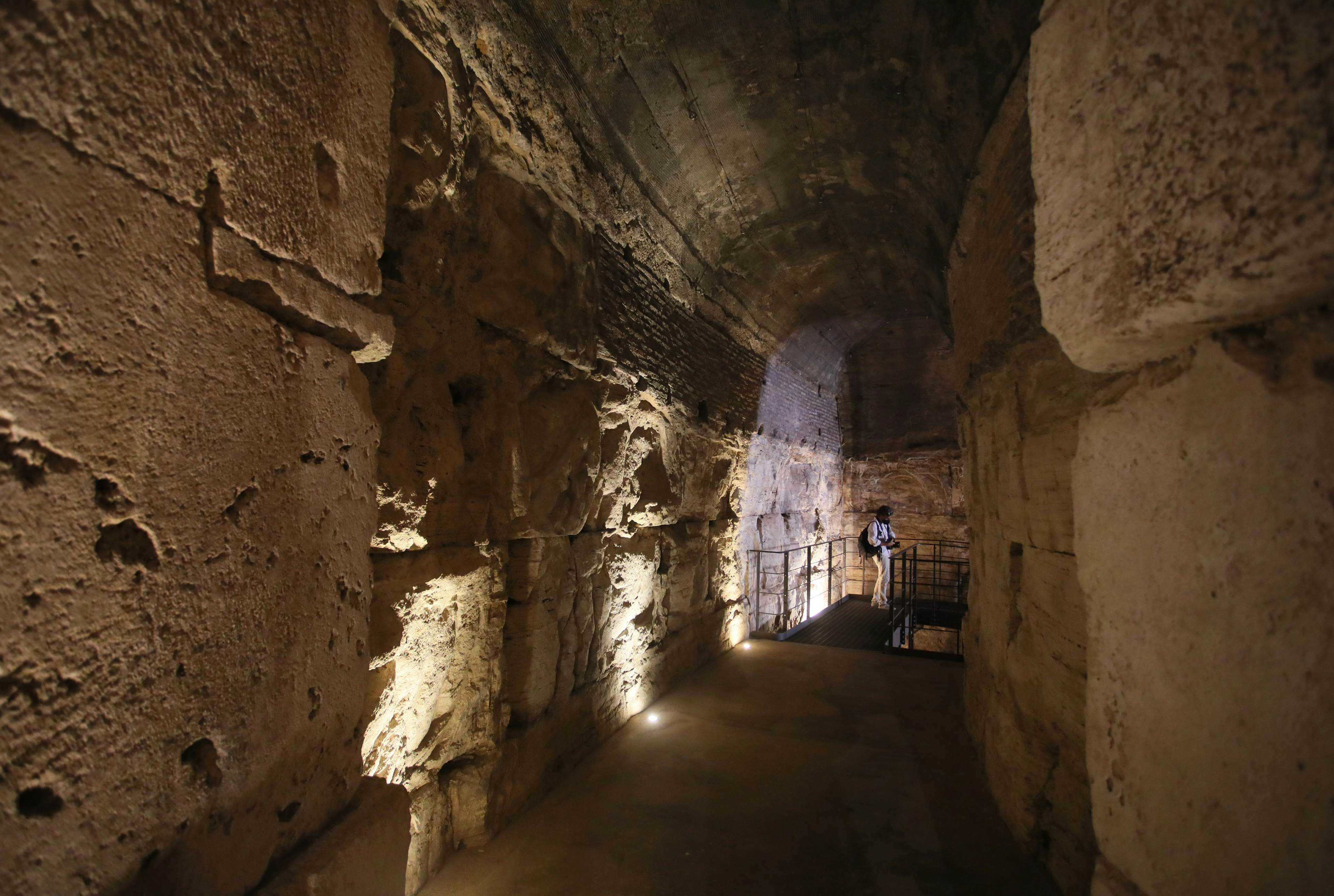 Explore The Colosseum's Underground Tunnels For The First Time